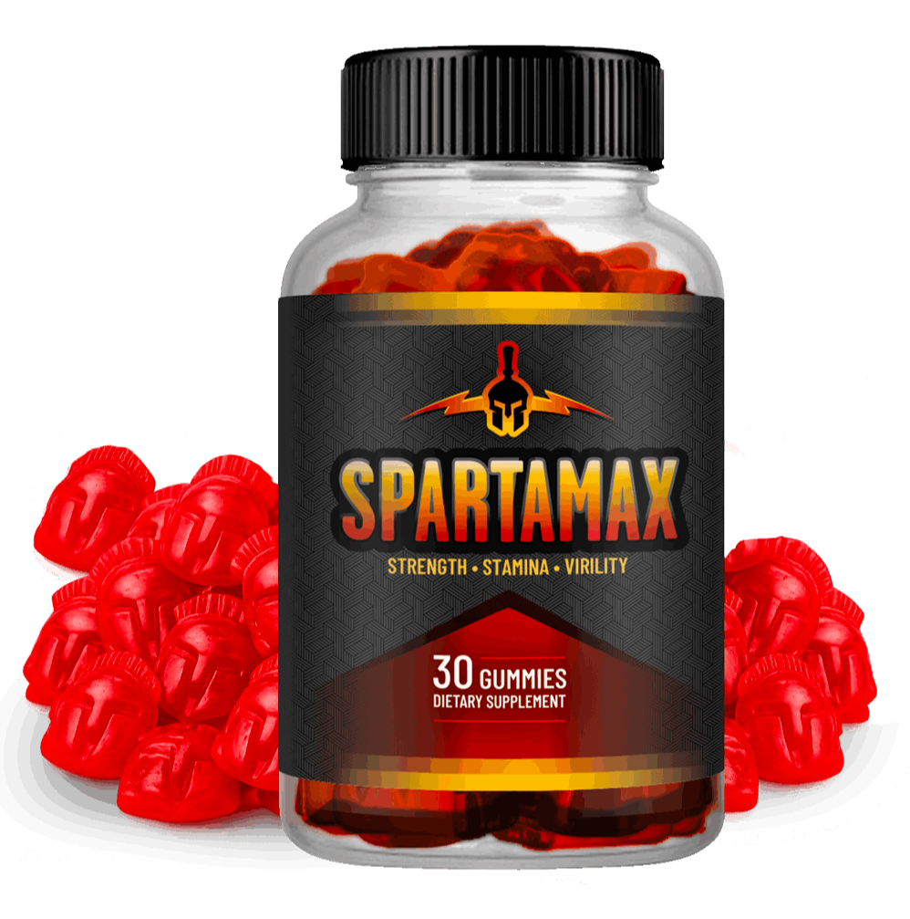 Spartamax male vitality and energy support supplement bottle